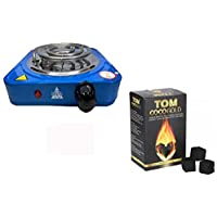 Hornillo 1000 W AZUL mas Kilo carbon Tom Cococha